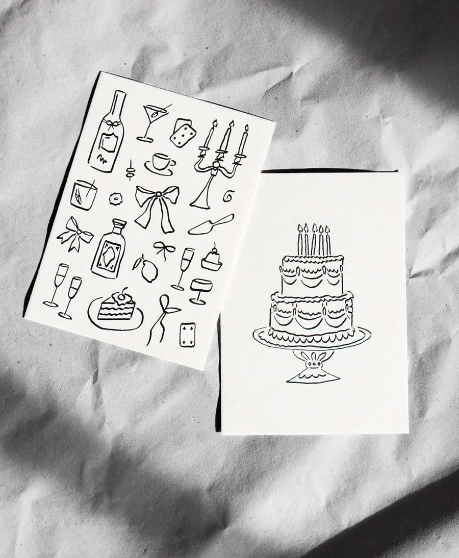 Postkarte "Torte"