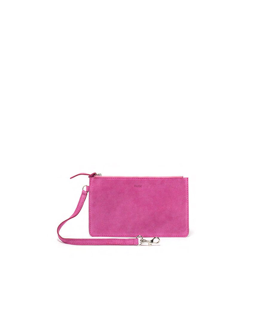 Ledertasche Slouchy Bag - Pink - PARK - clomes