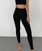 Leggings MOLY Lyocell Tencel Pura in Schwarz