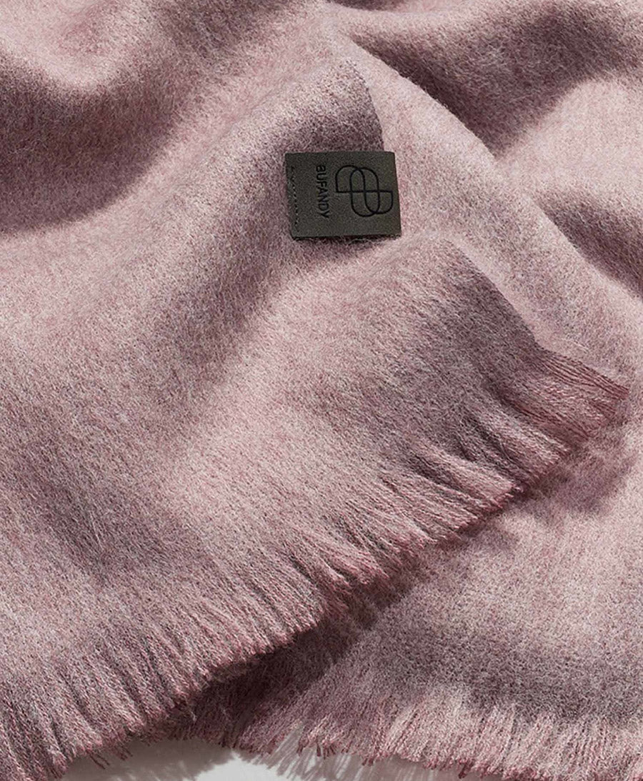 Halstuch Alpaka Schal - Solid Lilac