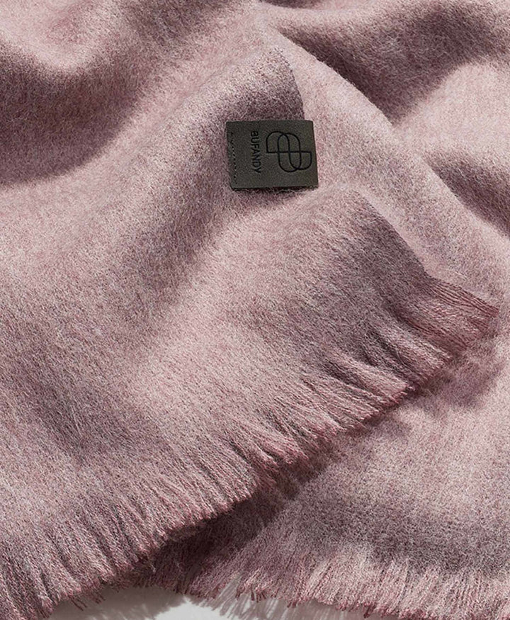 Halstuch Alpaka Schal - Solid Lilac