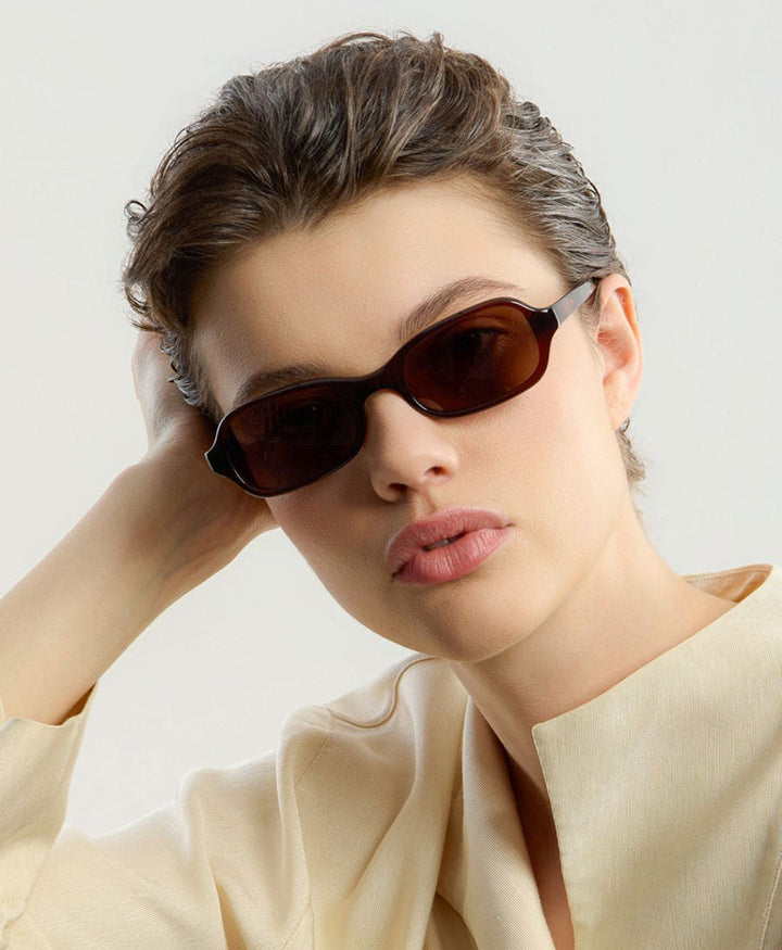 Sonnenbrille "Lou" - Braun