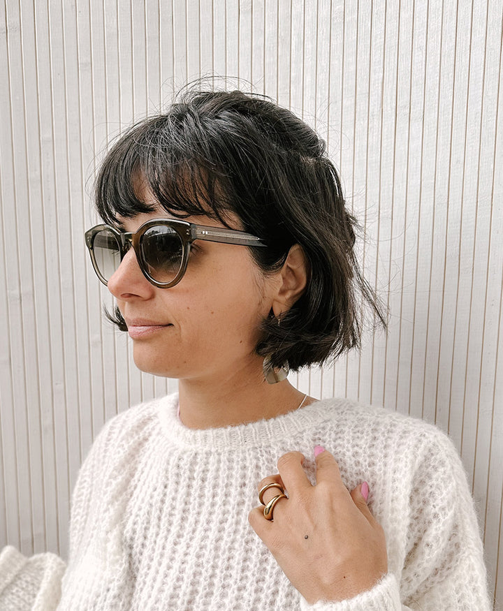 Sonnenbrille "Manju" - Moosgrün