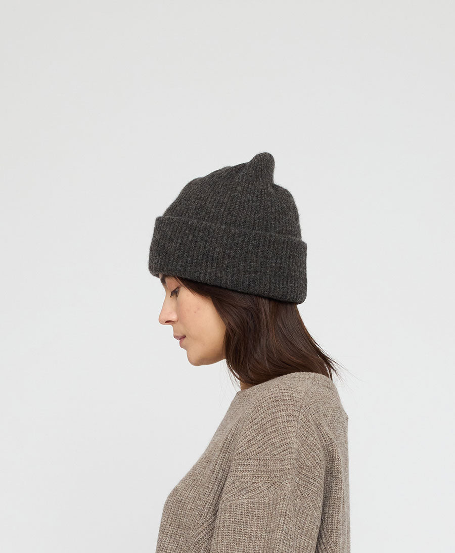 Mütze "Signature Yak Beanie" - Charcoal