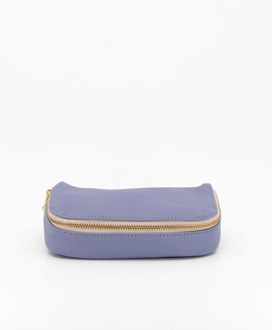 Necessaire aus Leder Lila - Erin Templeton - Secondhand - Erin Templeton - clomes