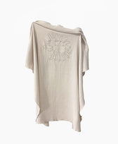 Nuschi Solange Swaddle Jeanne Le Studio  in Milk