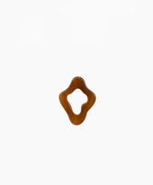 Organisch geformte Anhänger Clomes in Caramel