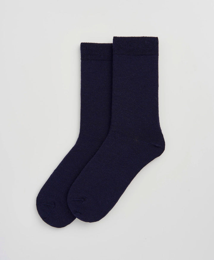 Merino Socken - Tintenblau