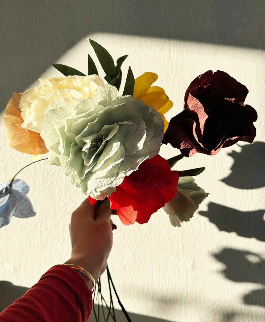 Papierblume La Paloma Grande - Sand