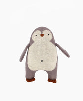 Babyrassel Pinguin Ava&Yves in Creme, Lavendel, Orange