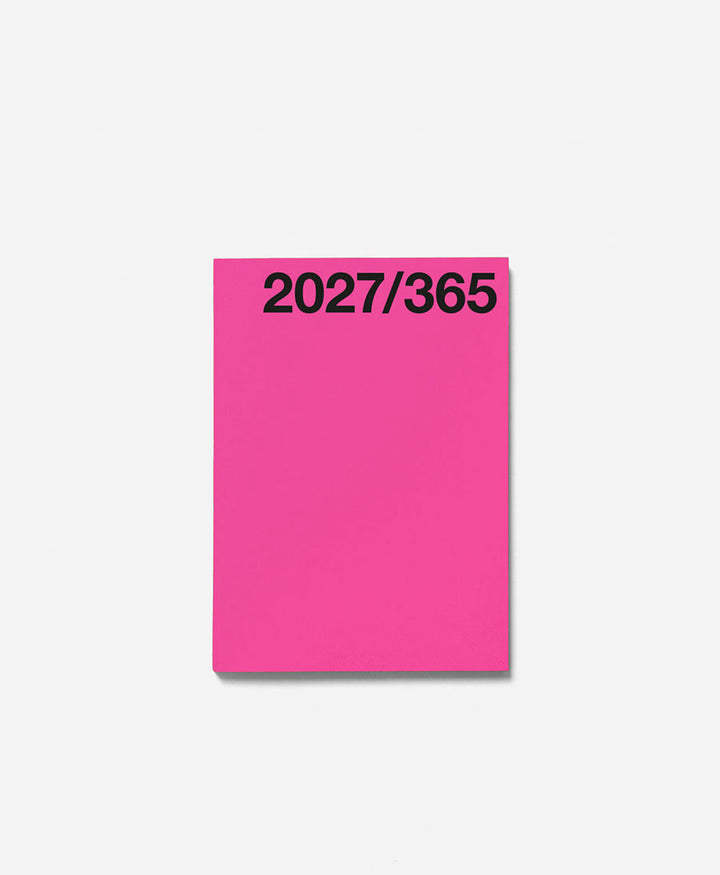 Agenda 2027 Basic Planner - Pink