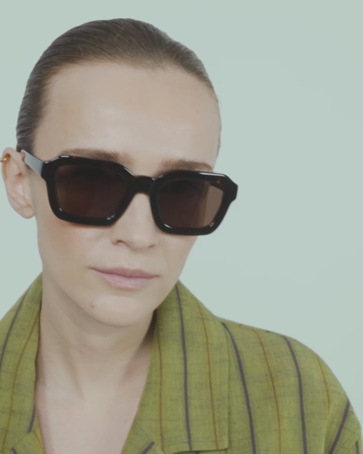 Sonnenbrille "Nansen" - Orange Tortoise