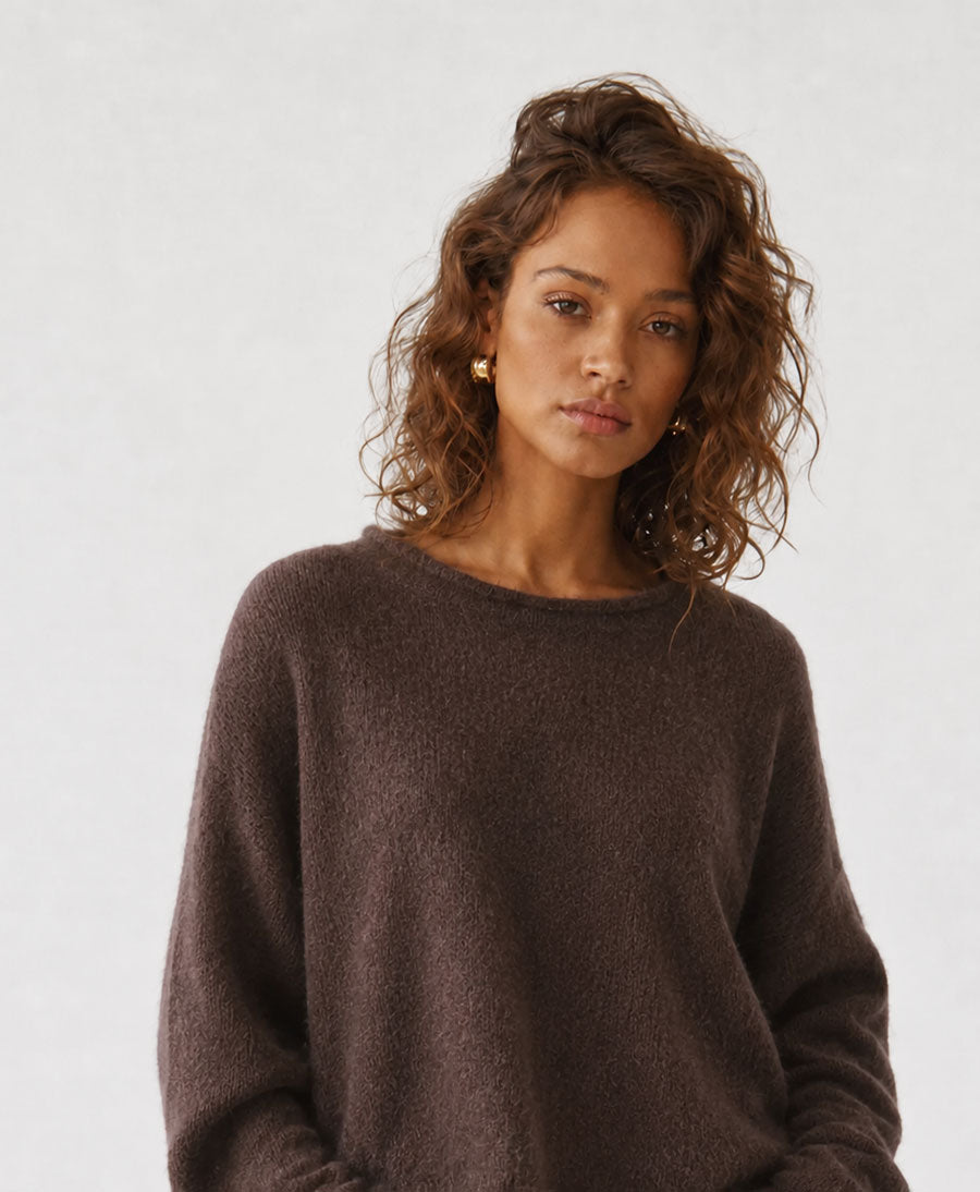 Pullover HELENA - Chocolate