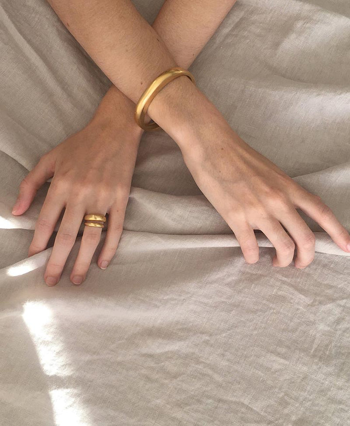 Ring "JOA" vergoldet - BAIUSHKI - clomes