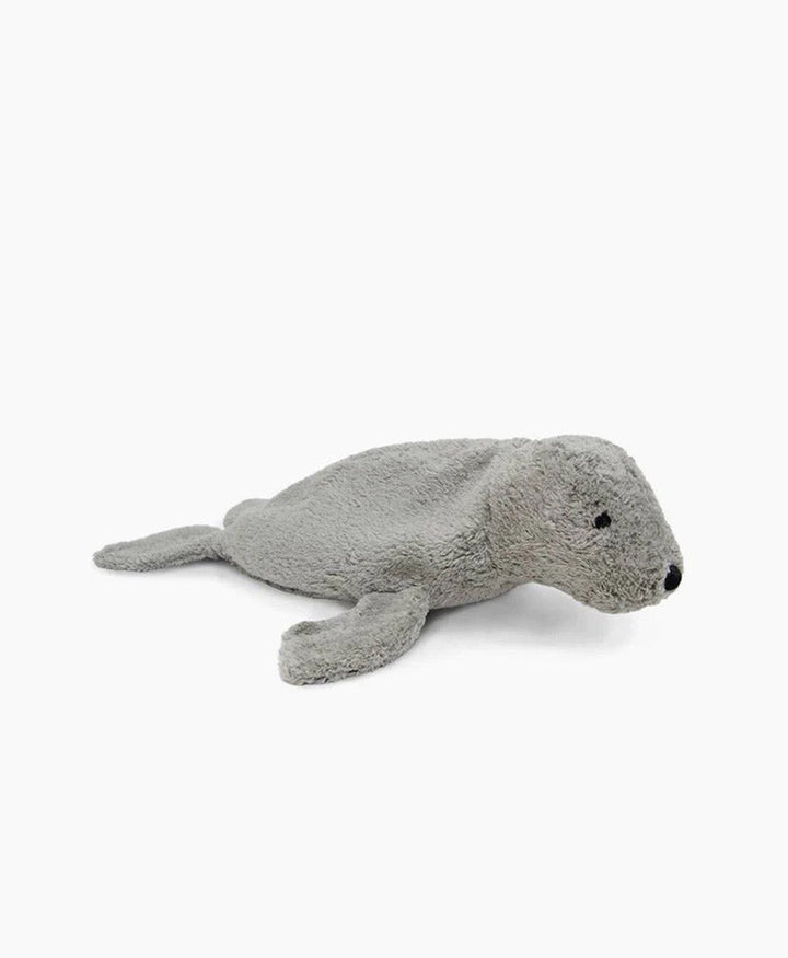 Robbe (klein) Kuscheltier &amp; Wärmekissen - grau - Senger Naturwelt - clomes