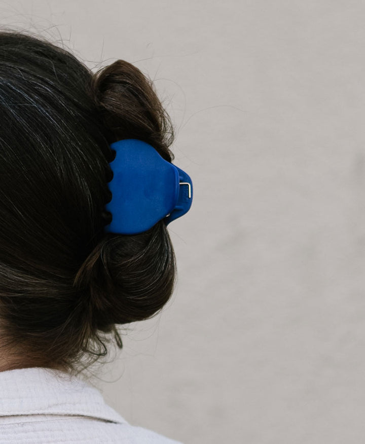 Haarklammer LIV - Mattes Royalblau