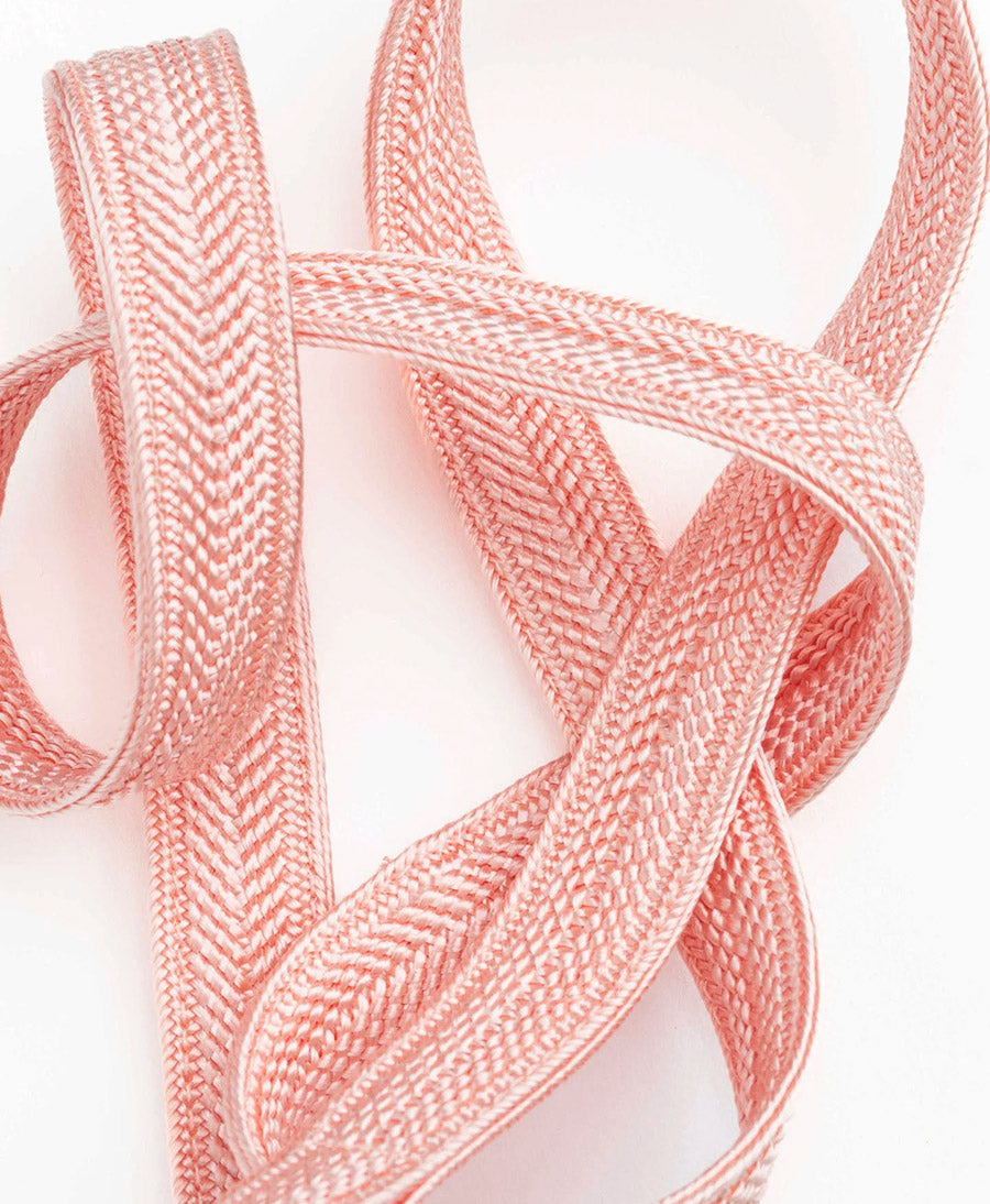 Schlüsselband silbriger Karabiner - Rose