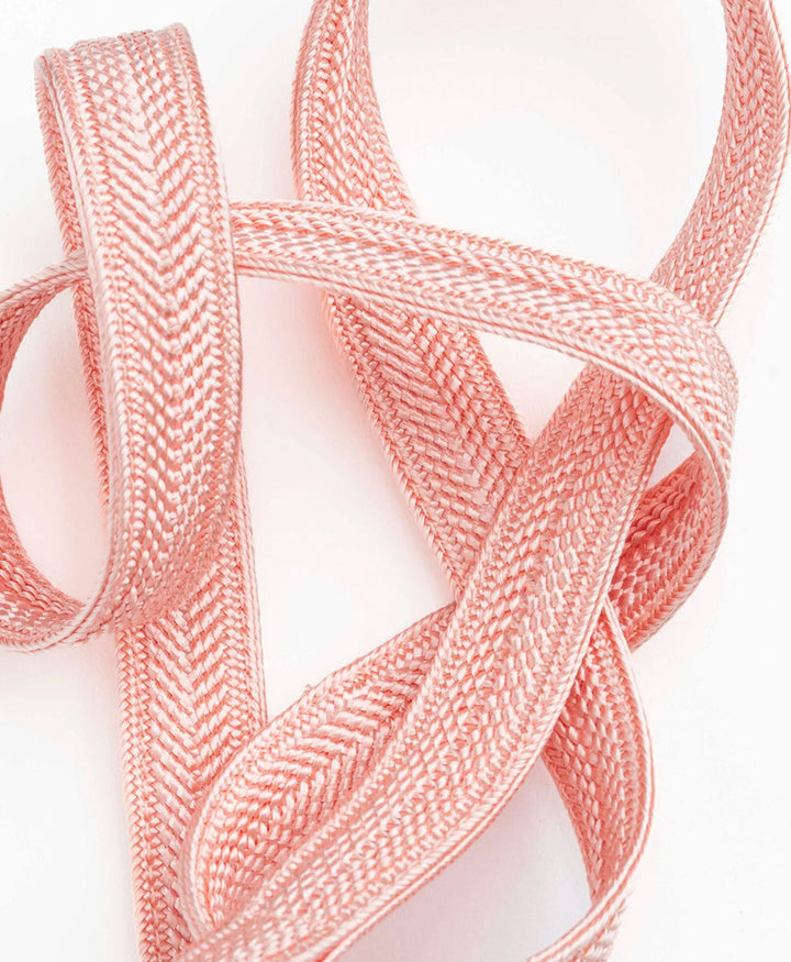 Schlüsselband silbriger Karabiner - Rose