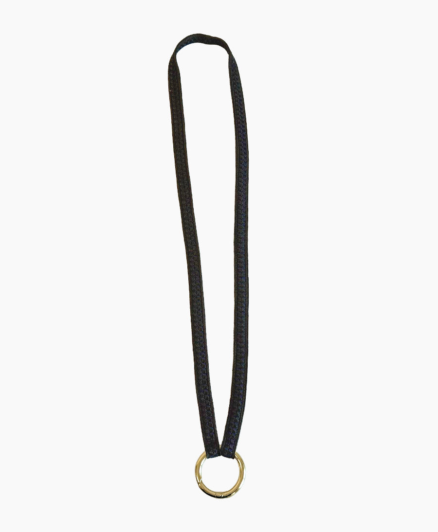 Schlüsselband vergoldeter Karabiner - Nightingale