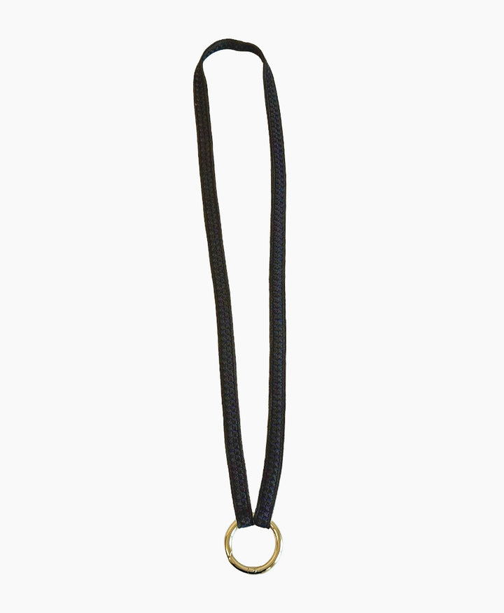 Schlüsselband vergoldeter Karabiner - Nightingale