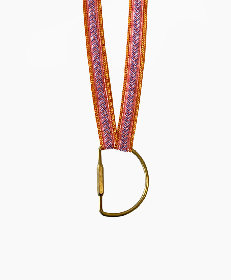 Schlüsselband HALFMOON Messing - Rainbow