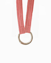 Schlüsselband Flamingo Yoomee in Silbriger Karabiner