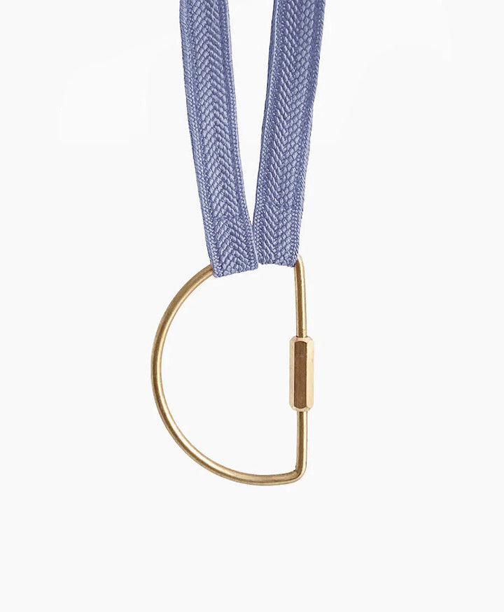 Schlüsselband HALFMOON Messing - Sky Blue - YOOMEE - clomes