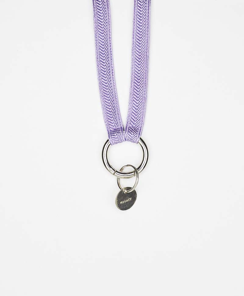 Schlüsselband Silber - Lilac Blossom - YOOMEE - clomes