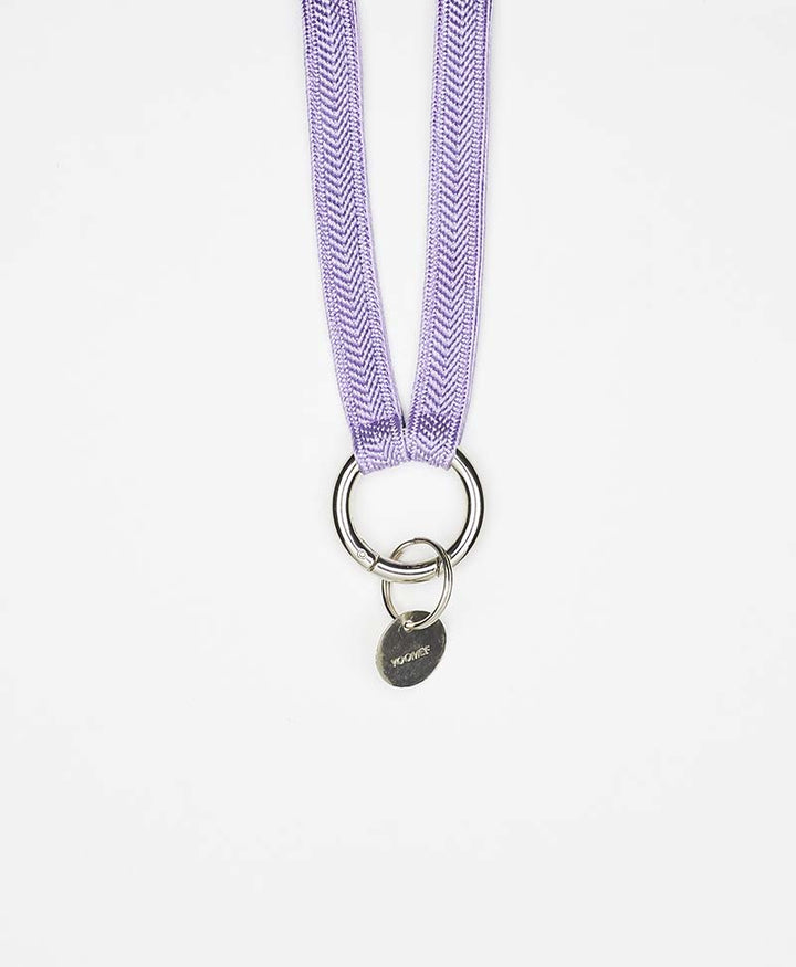 Schlüsselband Silber - Lilac Blossom - YOOMEE - clomes