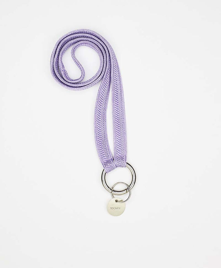 Schlüsselband Silber - Lilac Blossom - YOOMEE - clomes