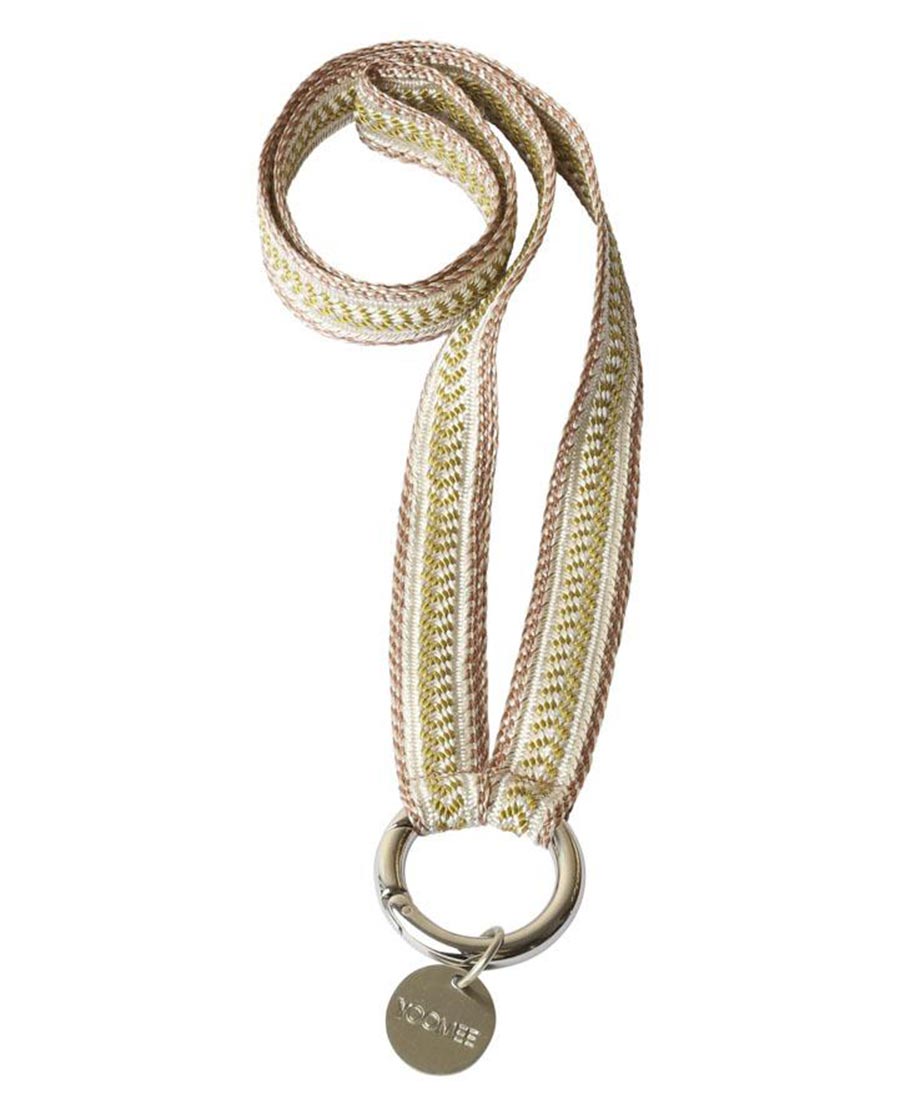 Schlüsselband silbriger Karabiner - Oasis - YOOMEE - clomes