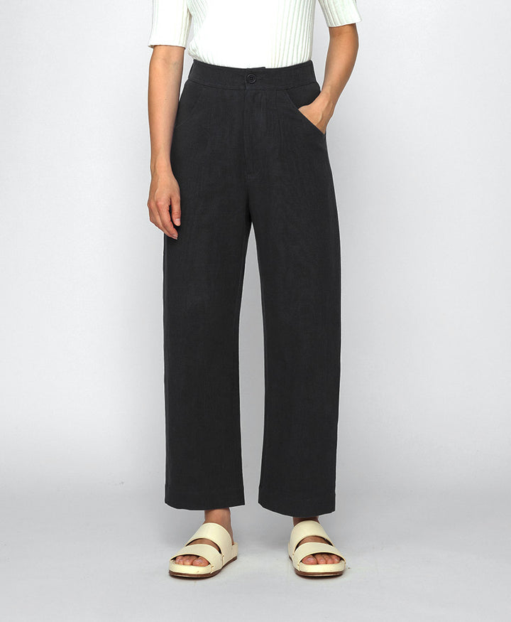 Stoffhose Signature Curve Legged Trouser - Schwarz