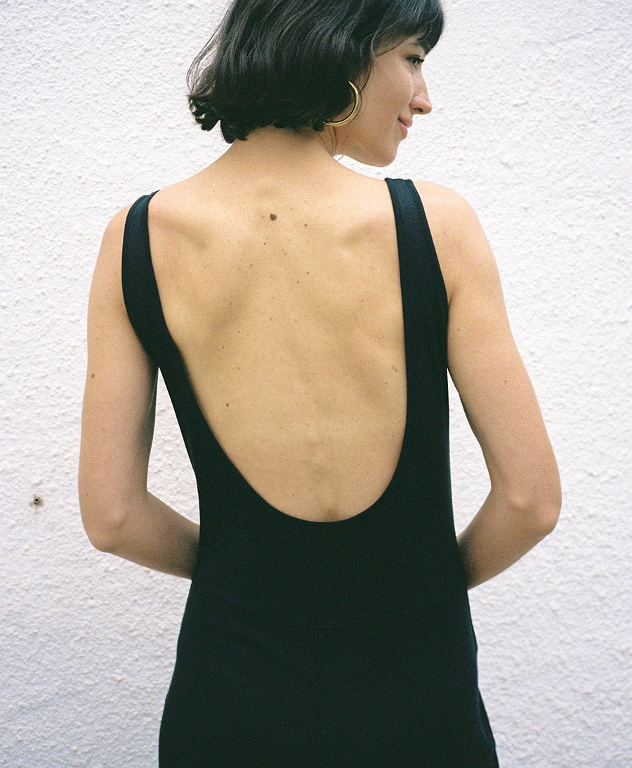 Jazz Jumpsuit - Pima-Baumwolle  - Schwarz