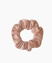 Scrunchie Bourette Seide Clomes in Altrosa