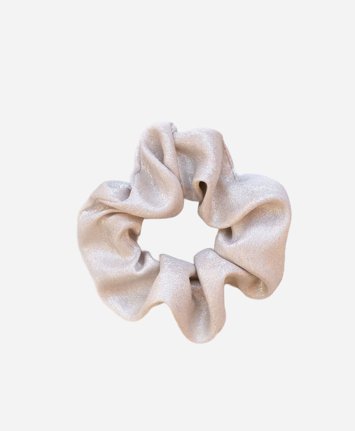 Medina Scrunchie Glitzer - Creme