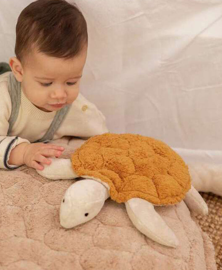 Schildkröte Messing (klein) Kuscheltier &amp; Wärmekissen