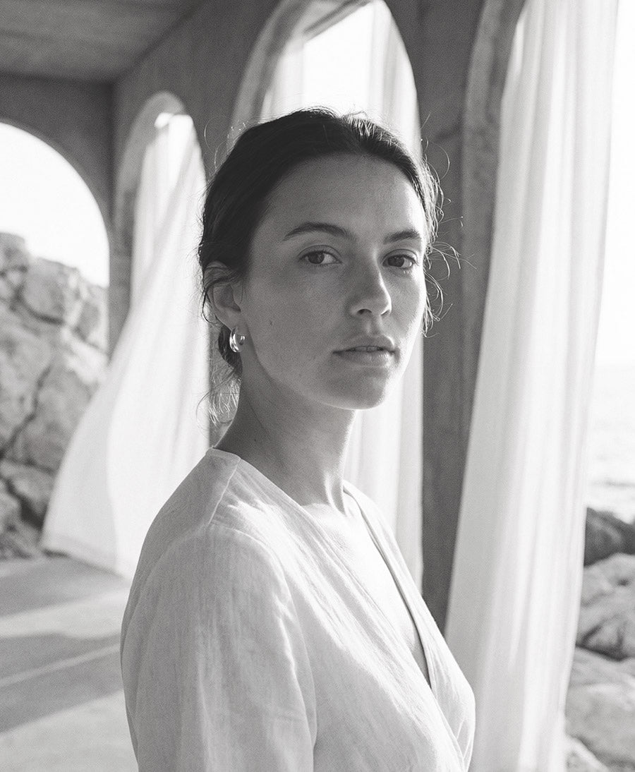 Breite Creolen RAYEN - Silber