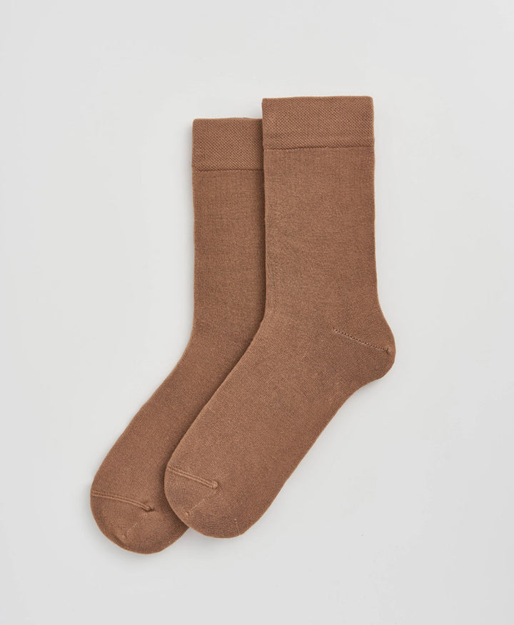 Bambus Socken - Hellbraun