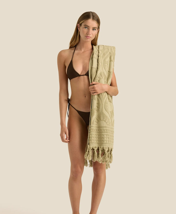 Sundown Towel / Handtuch - Sage