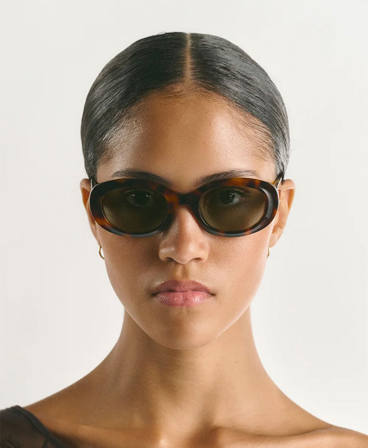 Sonnenbrille "Carpi" - Tortoise Grün