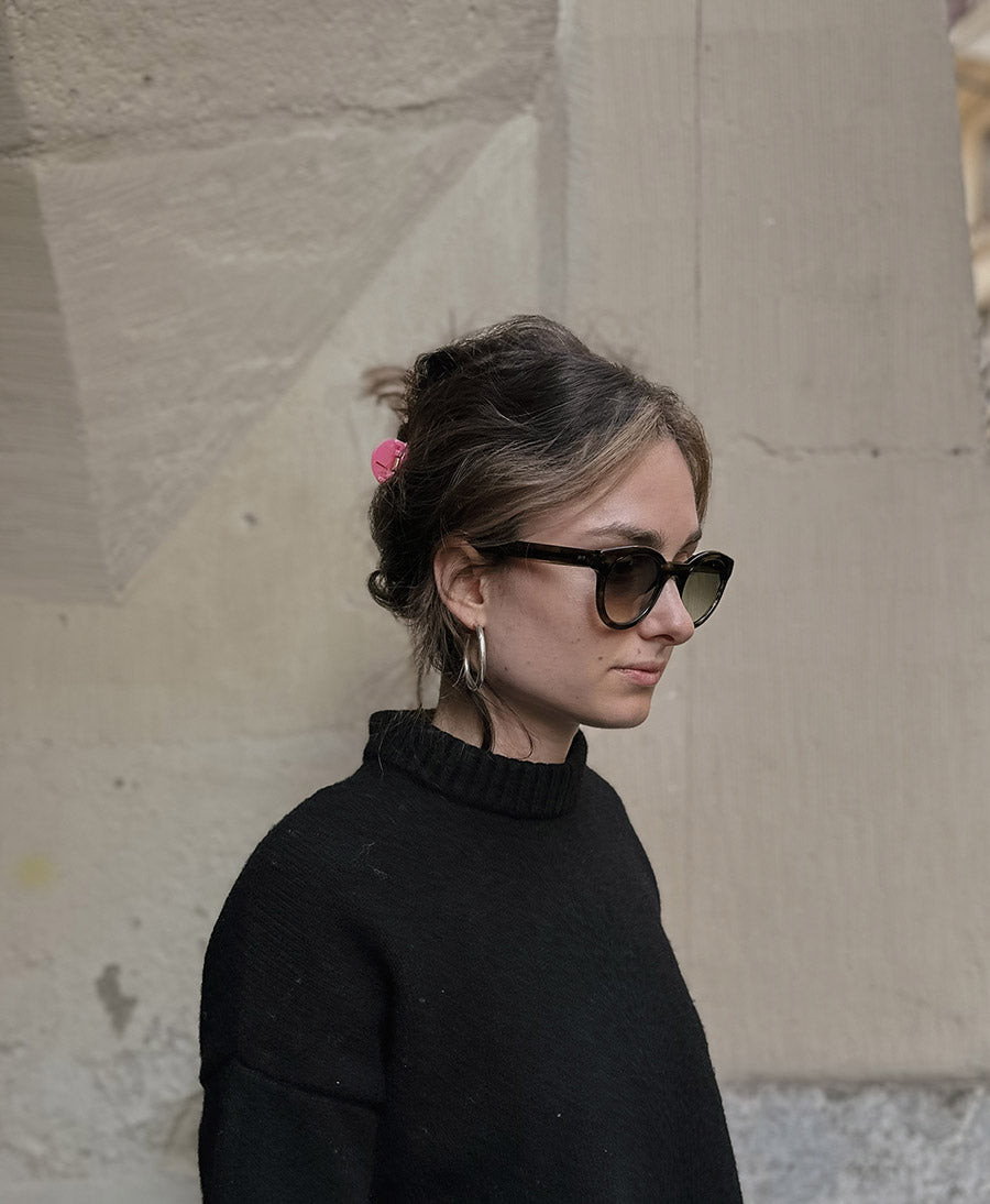 Sonnenbrille "Mailo" - Wave Braun