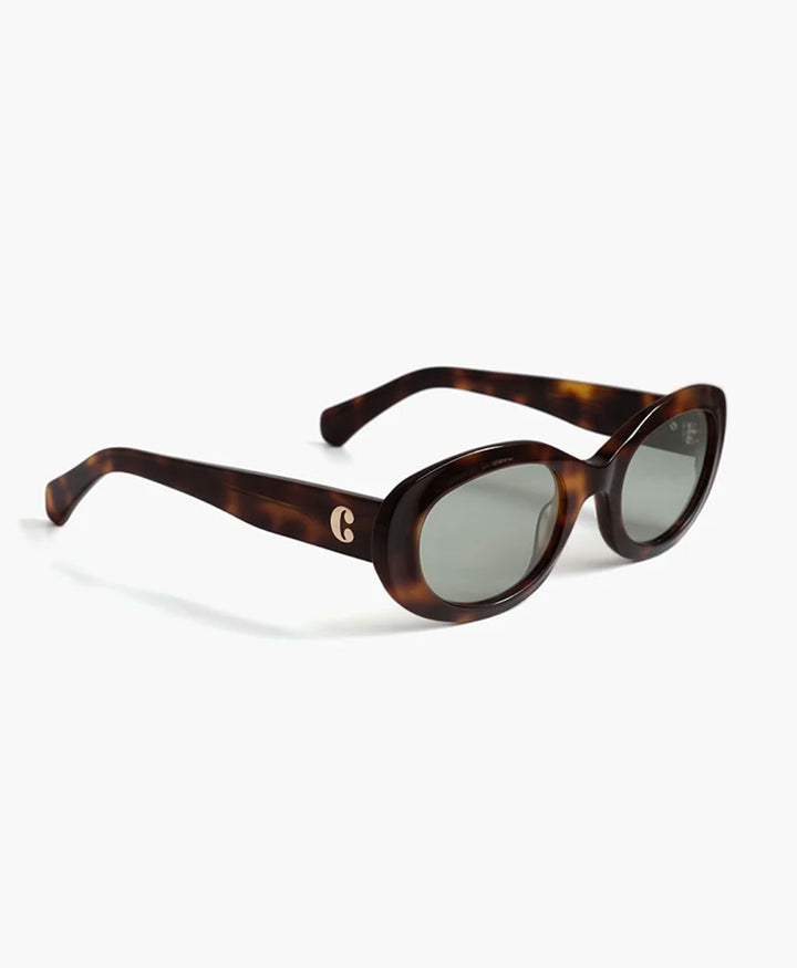 Sonnenbrille "Carpi" - Tortoise Grün
