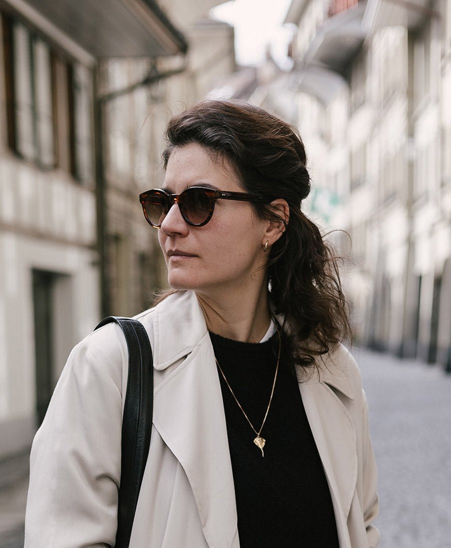 Sonnenbrille "Manju" - Braunes Havana - GOBI Amsterdam - clomes