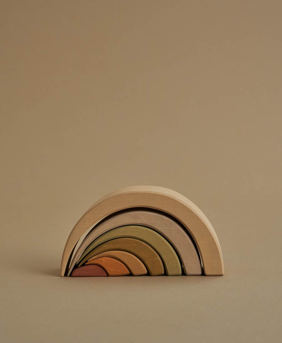 Stapelspielzeug Regenbogen "Biased Rainbow" - Raduga Grez - clomes