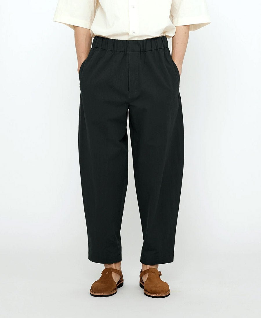 Stoffhose Signature Elastic Pull - Up Trouser - Schwarz - 7115 by Szeki - clomes