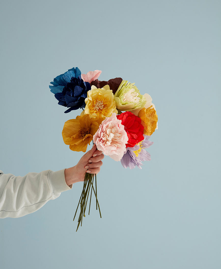 Papierblume Veggie Rose - Rosa