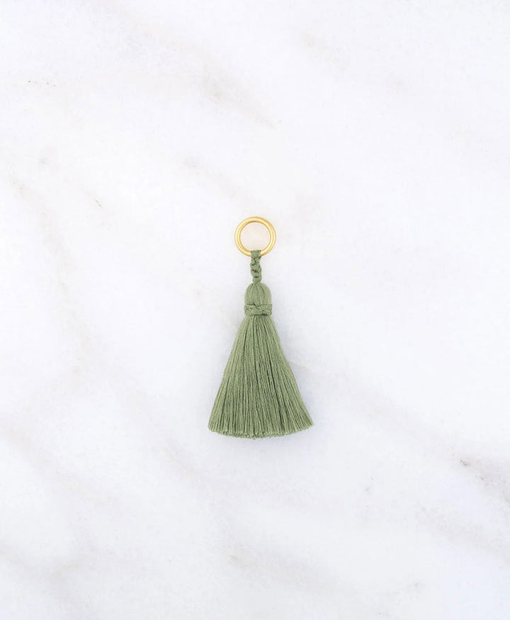 Schlüsselanhänger Tassel SHOUSHA - Aqua Green