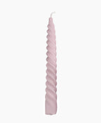 Spiral Stabkerze Allumee in Taupe