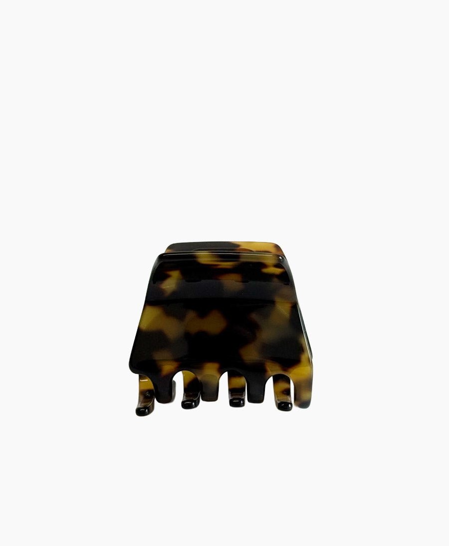 Haarklammer CLEO (S) aus Acetat - Tortoise