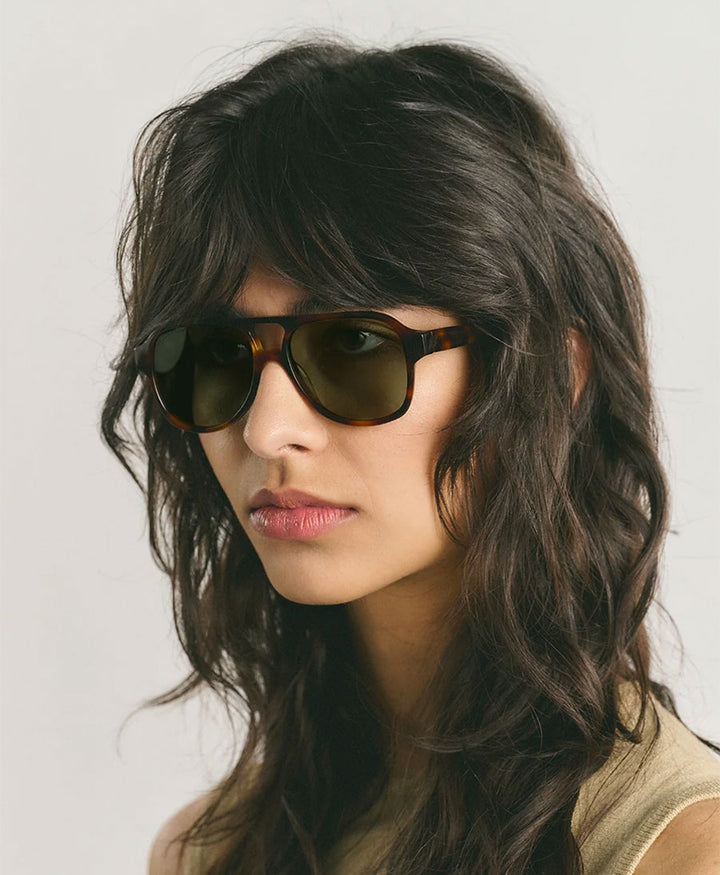 Sonnenbrille "Gelo" - Tortoise Grün
